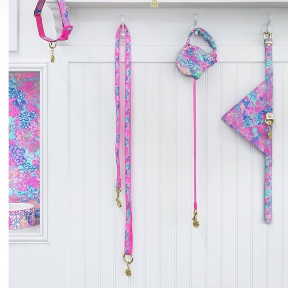 🆕 Lilly Pulitzer | Splendor In The Sand Pet Lead NWT - Picture 9 of 9